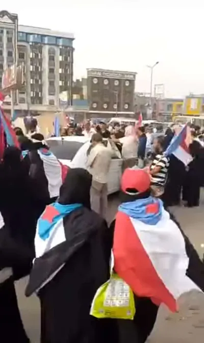 اخبار اليمن الان المجلس الانتقالي ينظمون مظاهرة المنصورة اخبار اليمن الان الحدث اليوم عاجل
