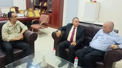 اخبار اليمن الان يبحث تعزيز الشراكة الصحة وجامعة اخبار اليمن الان الحدث اليوم عاجل