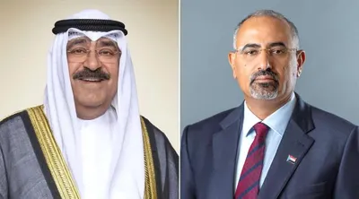 اخبار اليمن الان الرئيس الزبيدي الكويت الشيخ الصباح اخبار اليمن الان الحدث اليوم عاجل