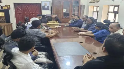 اخبار اليمن الان الجريبي اجتماعا مشتركا لاعتماد الغذائية اخبار اليمن الان الحدث اليوم عاجل