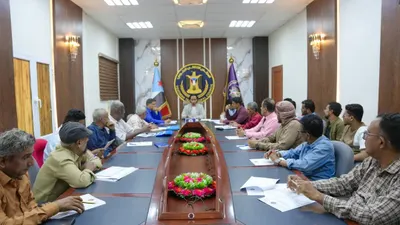 اخبار اليمن الان تنفيذية انتقالي العاصمة اجتماعها الدوري اخبار اليمن الان الحدث اليوم عاجل