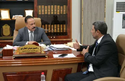 اخبار اليمن الان الأشغال يناقش مؤسسة الطرق ومشروع اخبار اليمن الان الحدث اليوم عاجل
