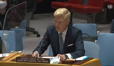 اخبار اليمن الان غروندبيرغ بالمبعوث الصيني الأوسط السلام  اخبار اليمن الان الحدث اليوم عاجل