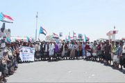 جماهير المحفد تحتشد بمجمع دوفس قبيل التوجه إلى...