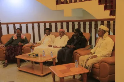 اخبار اليمن الان الكثيري يستقبل وفدا مديرية حريضة اخبار اليمن الان الحدث اليوم عاجل