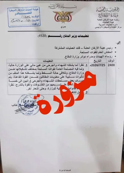 اخبار اليمن الان منسوبة لوزارة مستحقات الشهداء والجرحى اخبار اليمن الان الحدث اليوم عاجل