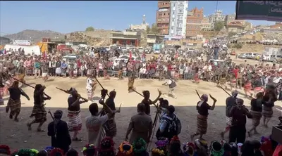 اخبار اليمن الان اختتام مهرجان التراثي المفلحي احتفالية اخبار اليمن الان الحدث اليوم عاجل