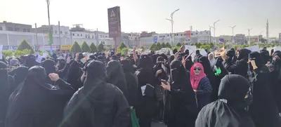 اخبار اليمن الان مظاهرة النساء بعدن مطالبتها الامر اخبار اليمن الان الحدث اليوم عاجل