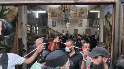 اخبار اليمن الان الصحة السورية وإصابة الهجوم كنيسة اخبار اليمن الان الحدث اليوم عاجل