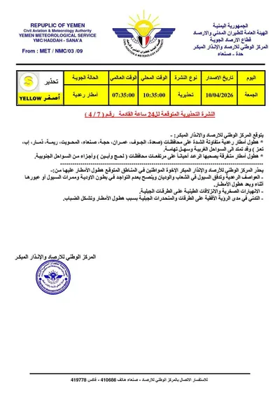 اخبار اليمن الان إطلاق تحذيرات جوية 24 ساعة اخبار اليمن الان الحدث اليوم عاجل