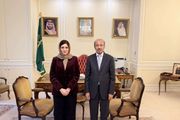رئيسة مركز إنصاف تلتقي السفير السعودي في باريس