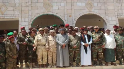 اخبار اليمن الان واستلام قيادتي الحزام الأمني والخلف اخبار اليمن الان الحدث اليوم عاجل