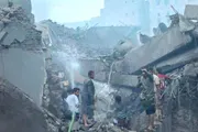 صحيفة المرصد اخبار اليمن الان تجاهل الحوثيـ ـرائيلي يبحثون الأنقاض اخبار اليمن الان الحدث اليوم عاجل صحيفة المرصد