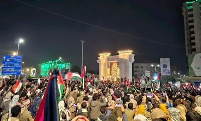 اخبار اليمن الان فلسطين تأييدا لمهلة عبدالملك الحوثي اخبار اليمن الان الحدث اليوم عاجل