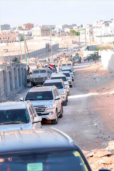 اخبار اليمن الان إستقبال الرئيس الزبيدي تفقدية لمحافظة اخبار اليمن الان الحدث اليوم عاجل