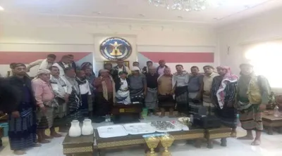 اخبار اليمن الان الشيخ عبدالرب النقيب يستقبل انتقالي اخبار اليمن الان الحدث اليوم عاجل