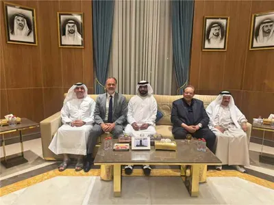 اخبار اليمن الان الرئيس ويلتقي شخصيات إماراتية وأمريكية اخبار اليمن الان الحدث اليوم عاجل