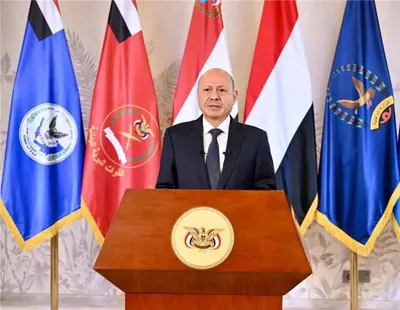 اخبار اليمن الان الرئيس العليمي انطلاق لاستعادة مؤسسات اخبار اليمن الان الحدث اليوم عاجل