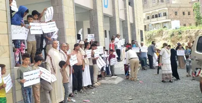 اخبار اليمن الان احتجاجات طلابية عصيفرة بتعز الأمر اخبار اليمن الان الحدث اليوم عاجل