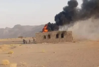 اخبار اليمن الان إحراق منزل مواطن أسرته اليمن اخبار اليمن الان الحدث اليوم عاجل