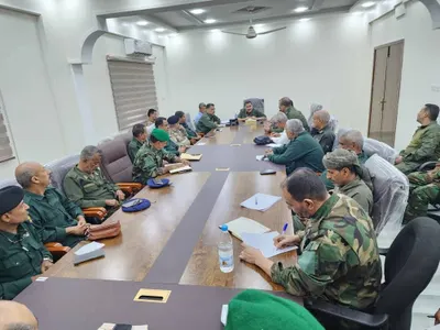 اخبار اليمن الان الشعيبي يناقش المستجدات الأمنية بالعاصمة اخبار اليمن الان الحدث اليوم عاجل