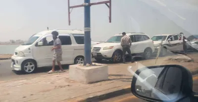اخبار اليمن الان مروري الجسر يتسبب بازدحام وأضرار اخبار اليمن الان الحدث اليوم عاجل