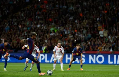 اخبار اليمن الان برشلونة يكتسح أولمبياكوس بسداسية أوروبا  اخبار اليمن الان الحدث اليوم عاجل