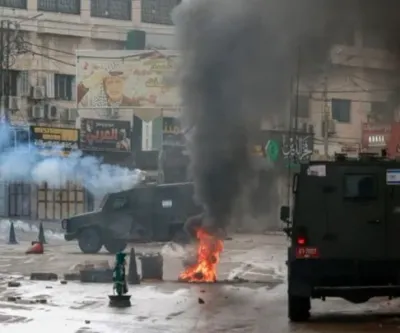 اخبار اليمن الان إصابة فلسطينيا اقتحام الاحتلال الغربية اخبار اليمن الان الحدث اليوم عاجل