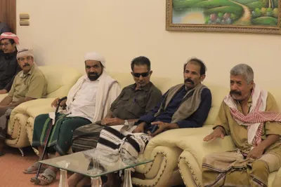 اخبار اليمن الان الكثيري يستقبل وجهاء قبيلة بسيئون اخبار اليمن الان الحدث اليوم عاجل