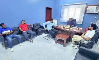 اخبار اليمن الان الجاوي ويستقبل مسؤولين الشباب بالمعلا اخبار اليمن الان الحدث اليوم عاجل