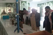 صحيفة الثورة صنعاء اخبار اليمن الان افتتاح معرض شهداء القابل الحارث اخبار اليمن الان الحدث اليوم عاجل صحيفة الثورة صنعاء