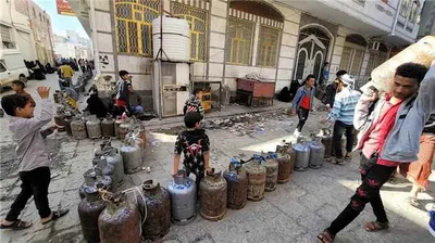 اخبار اليمن الان أزمة الغاز مجددا وتربك المواطنين اخبار اليمن الان الحدث اليوم عاجل