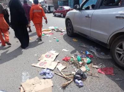 اخبار اليمن الان احتجاجات غاضبة لعمال النظافة أبين اخبار اليمن الان الحدث اليوم عاجل