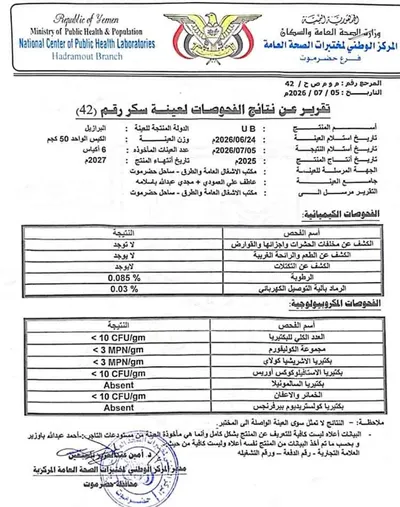 اخبار اليمن الان مستوردة معادن منتجاتها استعدادها لفحوصات اخبار اليمن الان الحدث اليوم عاجل