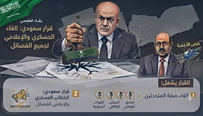 اخبار اليمن الان العليمي الإصلاح أجنحتها العسكرية والإعلامية اخبار اليمن الان الحدث اليوم عاجل