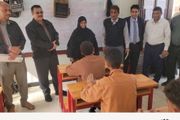مدير عام المنصورة يدشن امتحانات النقل بمدارس المديرية