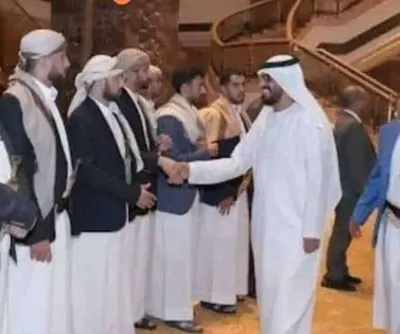 اخبار اليمن الان بالصورة الشيخ يشارك فرحتهم بزفاف اخبار اليمن الان الحدث اليوم عاجل