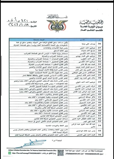 اخبار اليمن الان للحوثي المركزي اليمني وكيانا ومسئولين اخبار اليمن الان الحدث اليوم عاجل