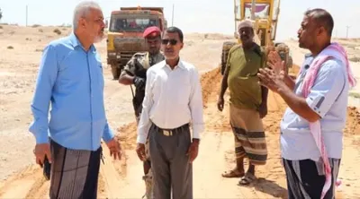 اخبار اليمن الان المهرة تواصل أعمال التحويلات المتضررة اخبار اليمن الان الحدث اليوم عاجل