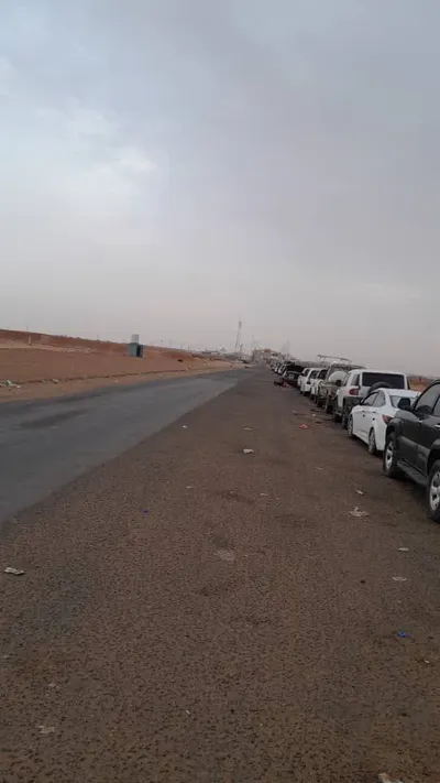 اخبار اليمن الان بالصور تواصل الازدحام الوديعة البري اخبار اليمن الان الحدث اليوم عاجل