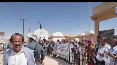 اخبار اليمن الان احتجاجية للمطالبة بتطبيق القانون والشعوذة اخبار اليمن الان الحدث اليوم عاجل