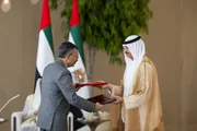 عرب تايم اخبار اليمن الان الإمارات ورئيس يشهدان الاتفاقيات البلدين اخبار اليمن الان الحدث اليوم عاجل عرب تايم