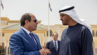 اخبار اليمن الان السيسي يغادر الإمارات ومحمد مودعيه اخبار اليمن الان الحدث اليوم عاجل