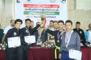 صحيفة الثورة صنعاء اخبار اليمن الان الشباب أبطال البطولة التنشيطية للبنجاك اخبار اليمن الان الحدث اليوم عاجل صحيفة الثورة صنعاء