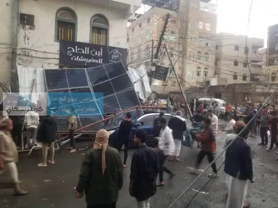 اخبار اليمن الان خسائر مادية العواصف الرعدية اجتاحت اخبار اليمن الان الحدث اليوم عاجل