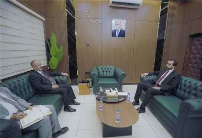 اخبار اليمن الان والخدمة المدنية يناقشان الموظفين التنسيق اخبار اليمن الان الحدث اليوم عاجل