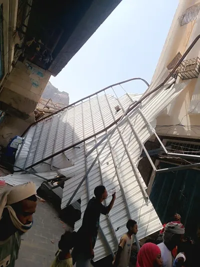 اخبار اليمن الان صور أضرار الرياح العاتية العاصمة اخبار اليمن الان الحدث اليوم عاجل