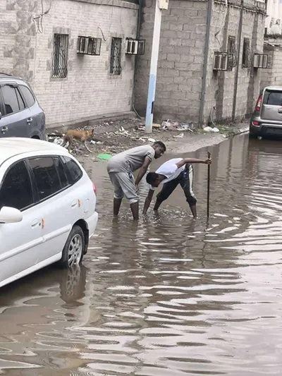 اخبار اليمن الان مديرية الشيخ الأمطار المشاريع للتصريف اخبار اليمن الان الحدث اليوم عاجل