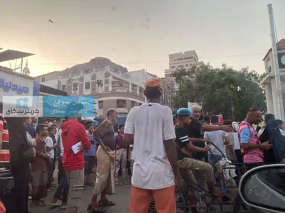 اخبار اليمن الان مظاهرة عدن تندد بانهيار الكهرباء اخبار اليمن الان الحدث اليوم عاجل