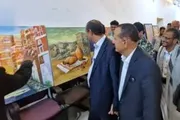 صحيفة الثورة صنعاء اخبار اليمن الان اليافعي يطلعان اللوحات التشكيلية جاليري اخبار اليمن الان الحدث اليوم عاجل صحيفة الثورة صنعاء
